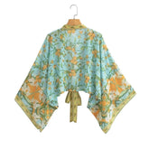 Amara Floral Crop Kimono
